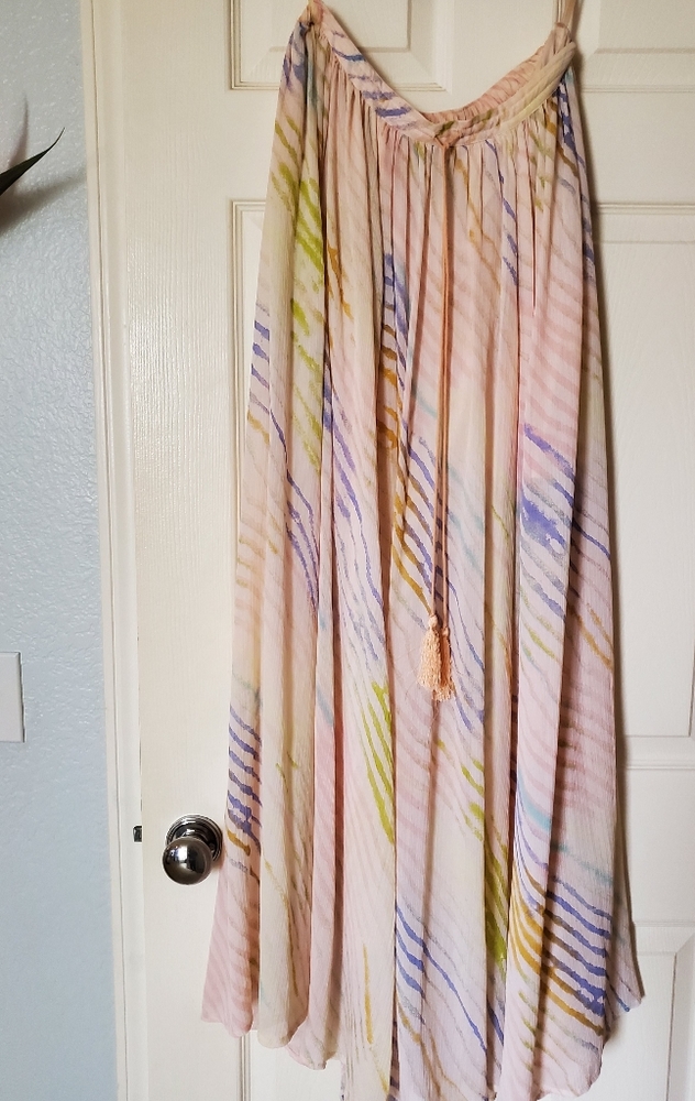 Free People Blush Maxi skirt- small
